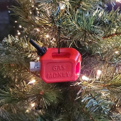 Gas Can Christmas Ornament Funny Money Holder Gas Tree Ornament