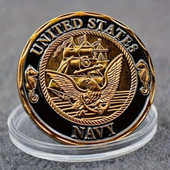 US Navy Coin Creative Souvenir Military Coin Challenge Coin Collectible Gift