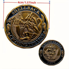 US Navy Coin Creative Souvenir Military Coin Challenge Coin Collectible Gift