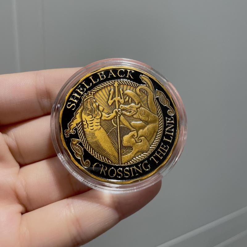 US Navy Coin Creative Souvenir Military Coin Challenge Coin Collectible Gift