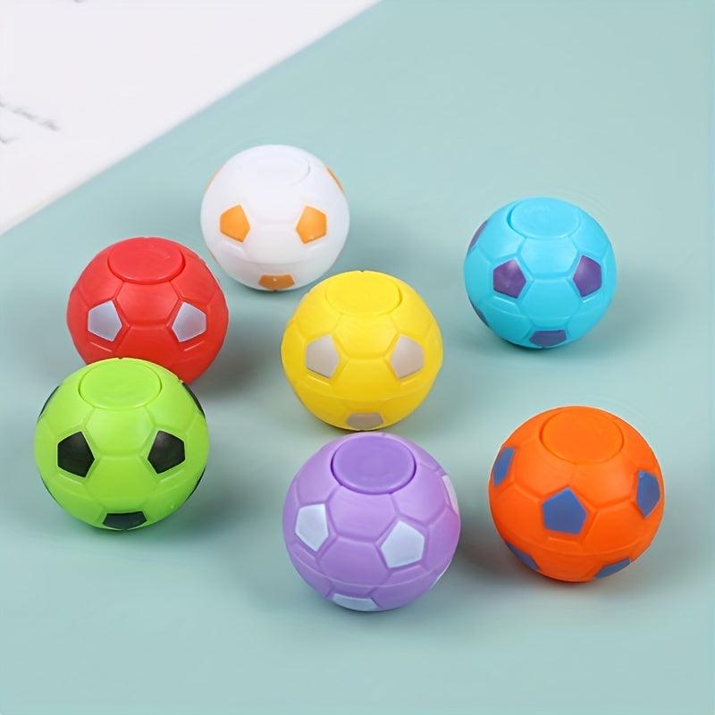 10pcs Mini Fidget Spinner Football Classroom Toys Birthday Kids Party Favors