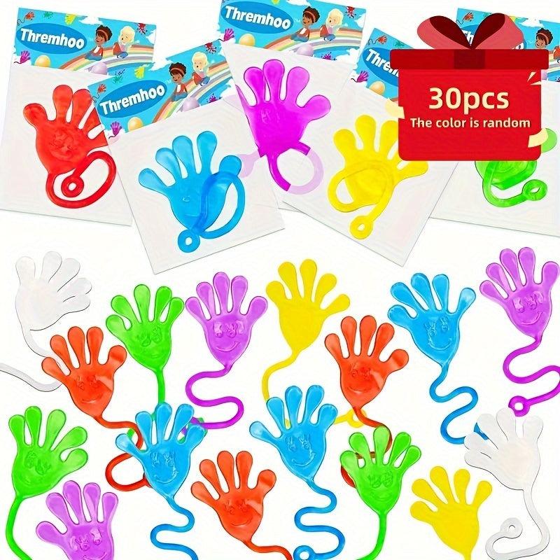 30pcs Sticky Hand Climbing Toys Elastic Stretch Kids Party Favors Bag Stuffers