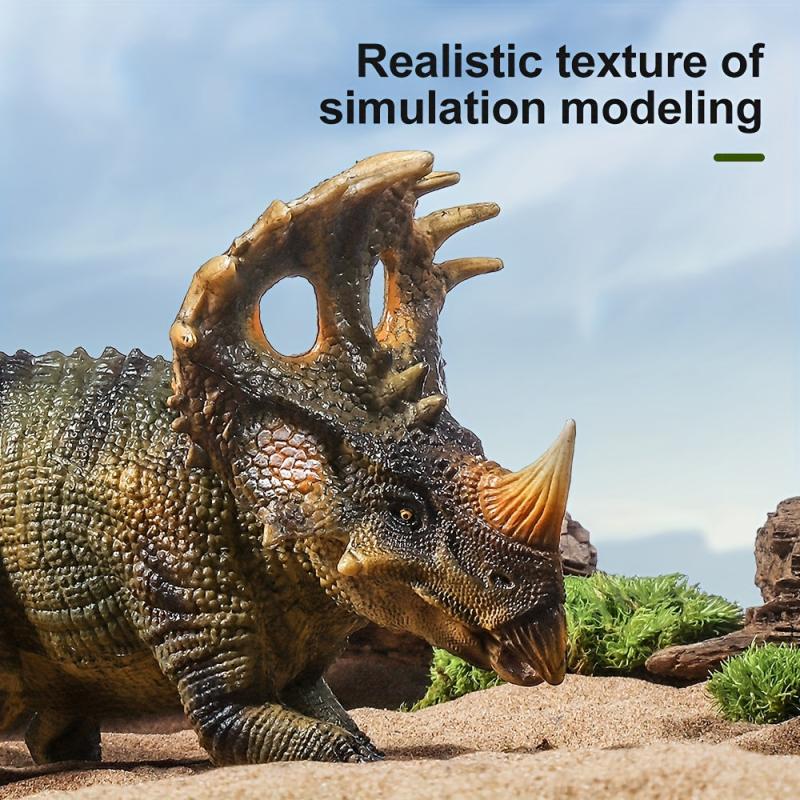 Simulated Chinese Ceratopsaur Dinosaur Farm