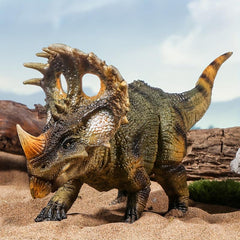 Simulated Chinese Ceratopsaur Dinosaur Farm