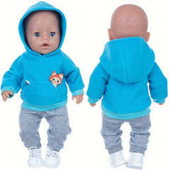 Animal Suit For 17 Inch Reborn Doll Jumpers Rompers Doll Clothes
