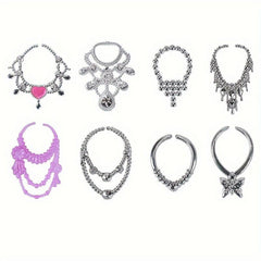 Doll Accessories Set - 26pcs Skirts, 10 Pairs Shoes, 6 Necklaces, Toys
