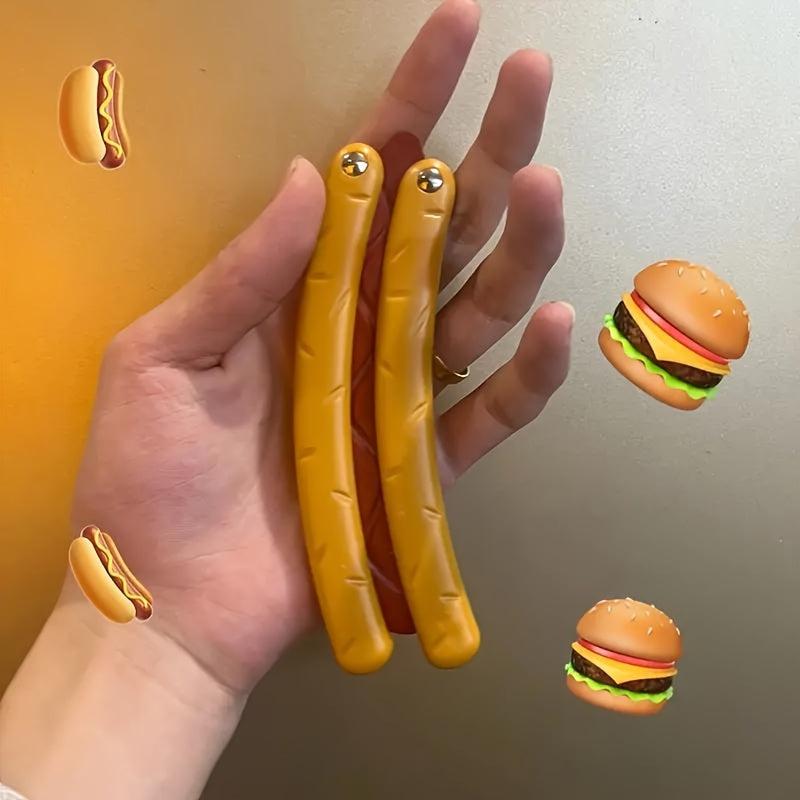 3D Printed Hot Dog Butterfly Creative Decompression Toy