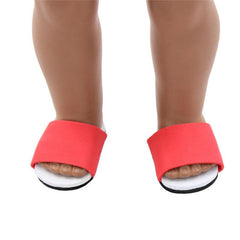 45 72 Cm Girl Doll Shoes Slippers, Optional Colors