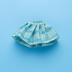 Plaid Pleated Skirt Student Uniform Short Skirts Doll Clothes