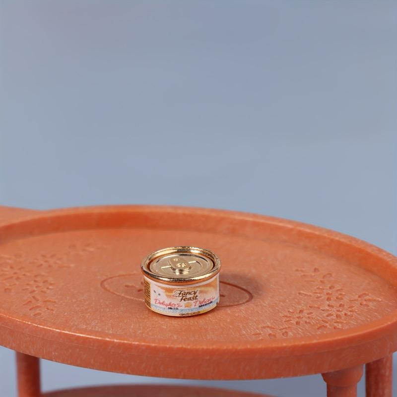 1pc Dollhouse Mini Cat Food Model Decor DIY Toy Doll House Accessories