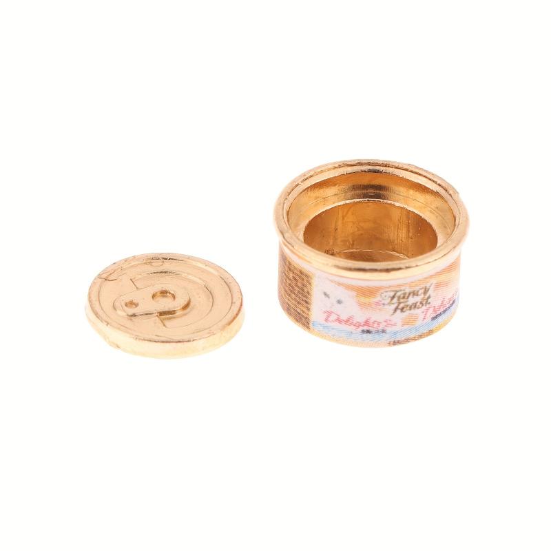 1pc Dollhouse Mini Cat Food Model Decor DIY Toy Doll House Accessories