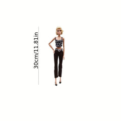 Casual Sportswear Yoga Outfits for 30-48 cm Dolls
