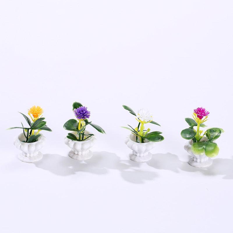 Children's Dollhouse Plant Models for Landscape Gardening Decoration
