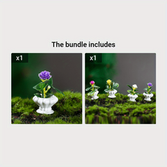 Children's Dollhouse Plant Models for Landscape Gardening Decoration