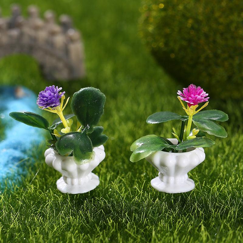 Children's Dollhouse Plant Models for Landscape Gardening Decoration
