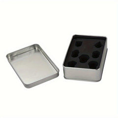 Square Metal Dice Box for Storing Dices - Desktop Game Accessory