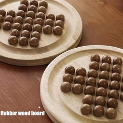 Wooden Single Noble Chess Kongming Chess Educational Toys Independent Chess Toys