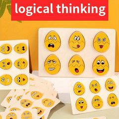 Emotional Egg Matching Toy Interactive Game Parent-child Interaction