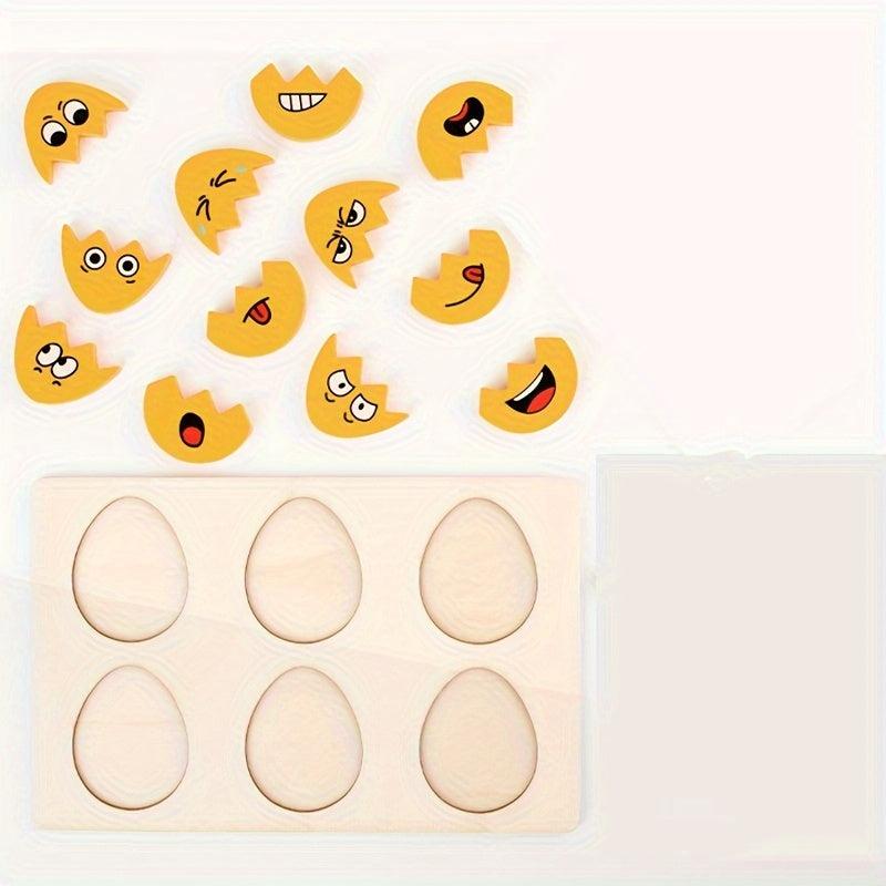 Emotional Egg Matching Toy Interactive Game Parent-child Interaction