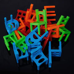 Interactive DIY Chair Toys Puzzle Balance Jenga Chair Toys