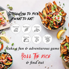 Food Dice Decision Creative Gift Anniversary Souvenir