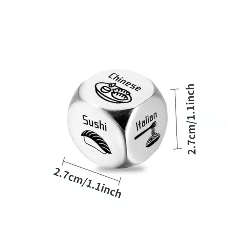 Food Dice Decision Creative Gift Anniversary Souvenir
