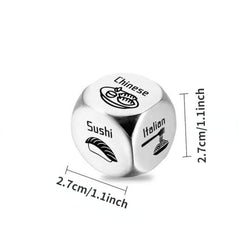 Food Dice Decision Creative Gift Anniversary Souvenir