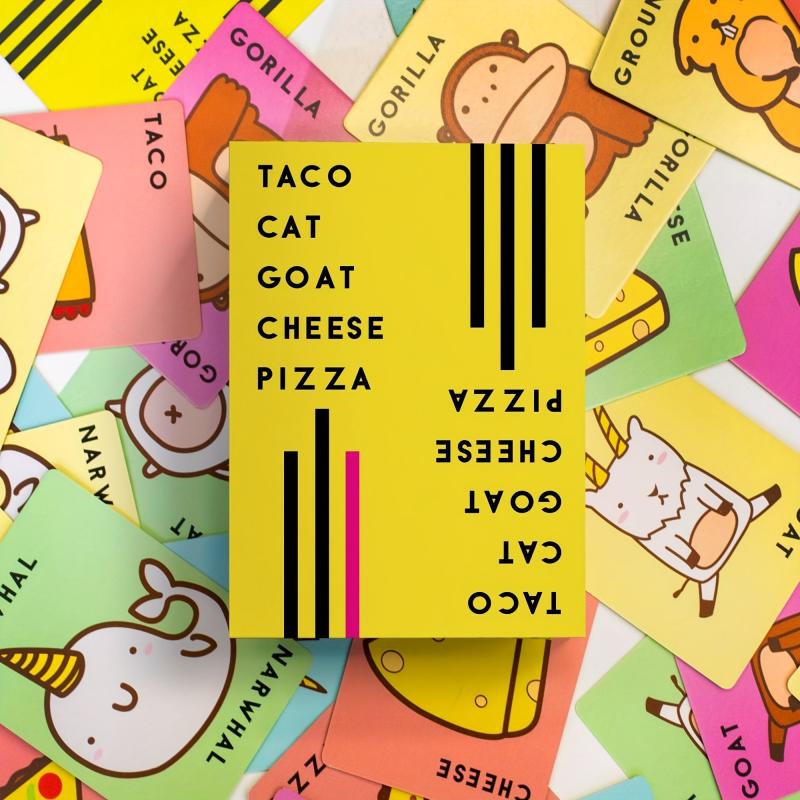 English Pizza Party Board Game Fun Family Casual Party