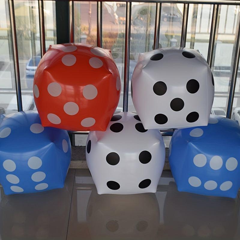 3pcs Giant Inflatable Dices for Indoor Outdoor Board Game