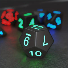 7pcs Electronic LED Dice Set