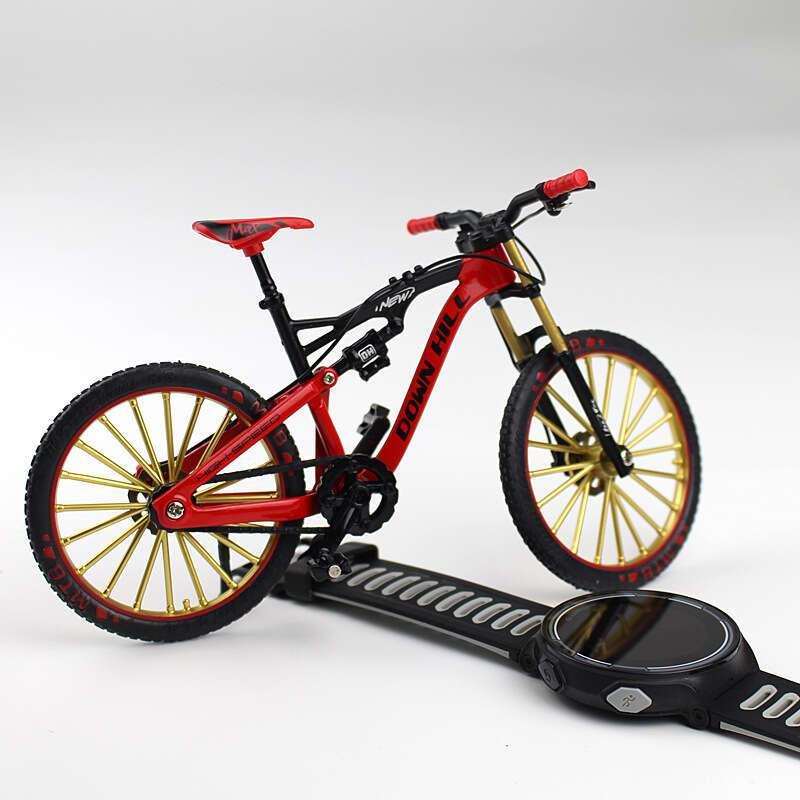 Mini Alloy Bicycle Model Ornaments Metal Toy Collection