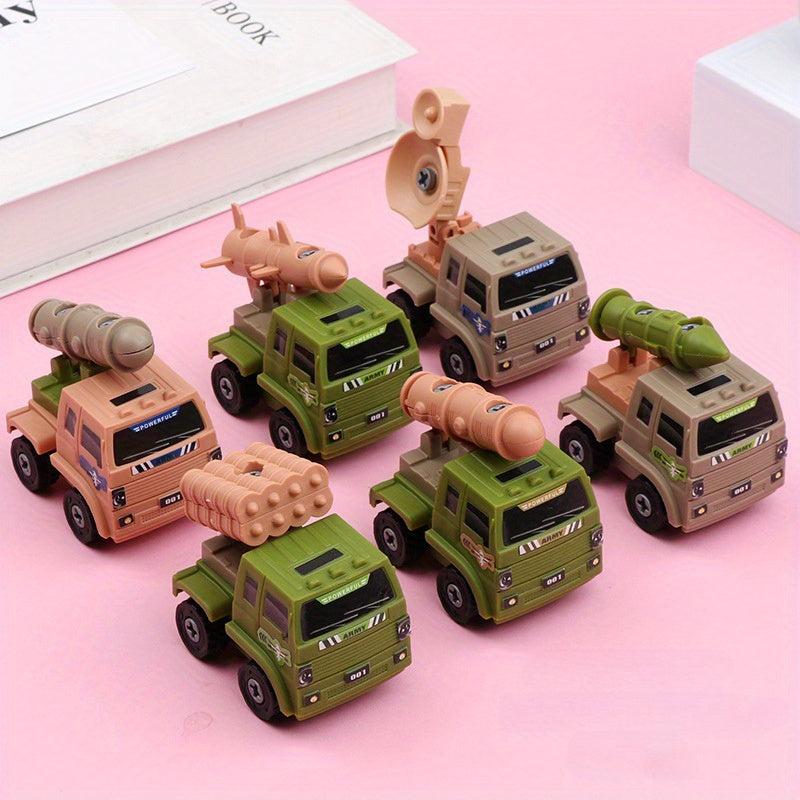 Mini Military Car Dinosaur Pull Back Car Toy