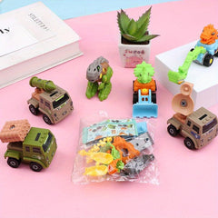 Mini Military Car Dinosaur Pull Back Car Toy