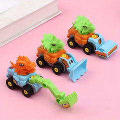 Mini Military Car Dinosaur Pull Back Car Toy