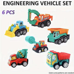 Inertial Vehicle Model Sets Pull back Car Sets Fire Truck Sports Car Toys