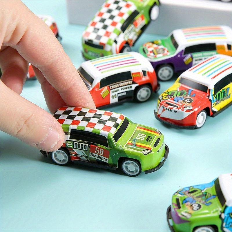 10pcs Pull Back Cars Play Sets Mini Toys Bulk Toys Party Favors