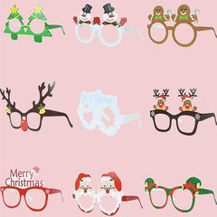 9pcs Festive Glasses For Christmas Birthdays Weddings Parties