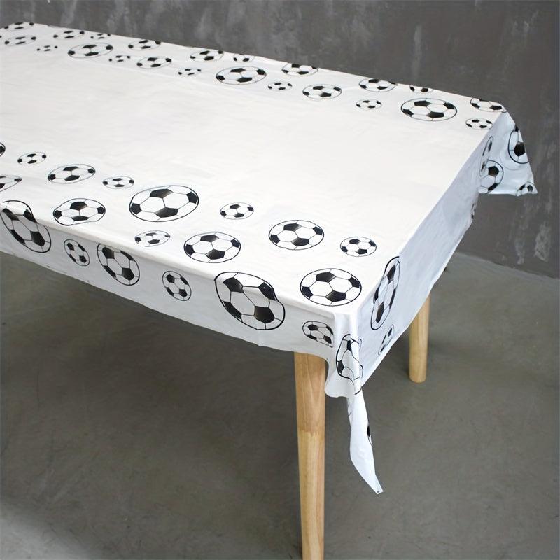Football Table Cloth Soccer Arch Garland Birthday Party Supplies