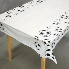 Football Table Cloth Soccer Arch Garland Birthday Party Supplies