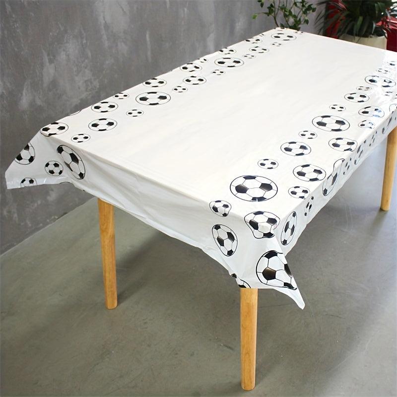 Football Table Cloth Soccer Arch Garland Birthday Party Supplies