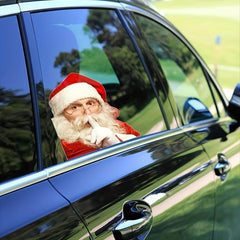 Christmas Car Rear Window Sticker PVC Santa Claus Car Decal