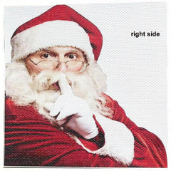 Christmas Car Rear Window Sticker PVC Santa Claus Car Decal