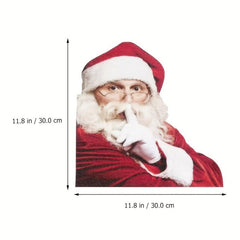 Christmas Car Rear Window Sticker PVC Santa Claus Car Decal