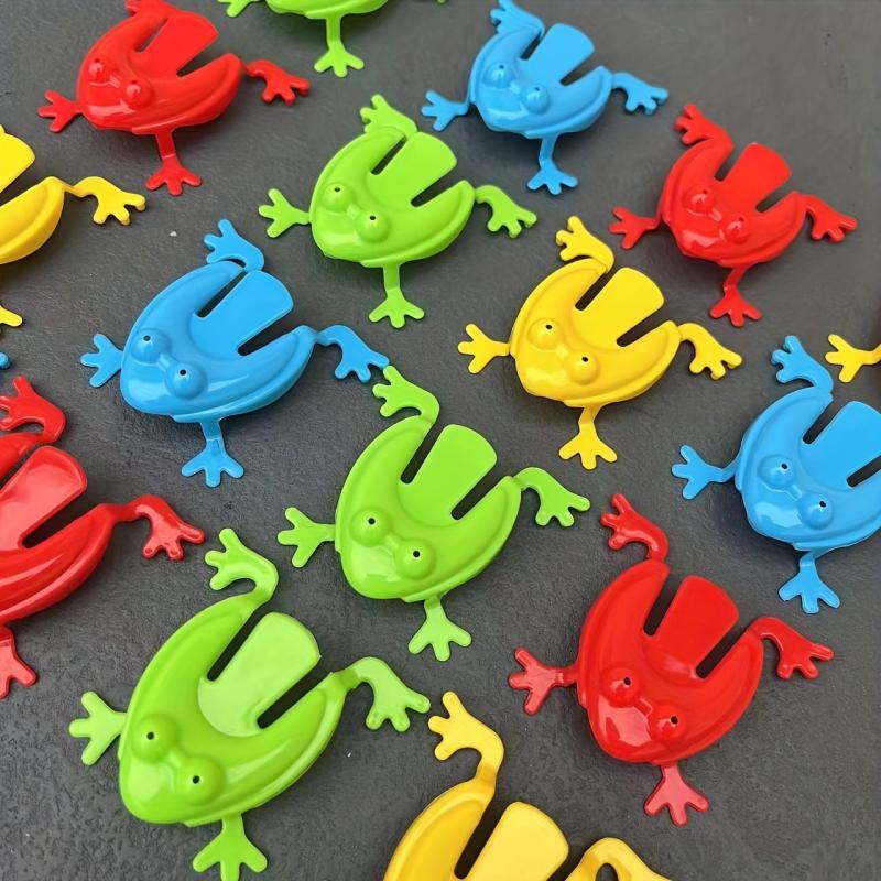 Jumping Frog Toys 24pcs Finger Action Training Toys Birthday Party Supplies