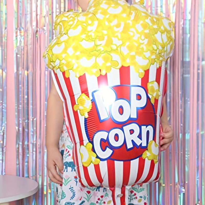 Kids' Birthday Party Popcorn Film Balloon Decorations