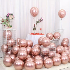 143pcs Rose Gold Balloon Arch Garland Kit And Balloons for Women Party