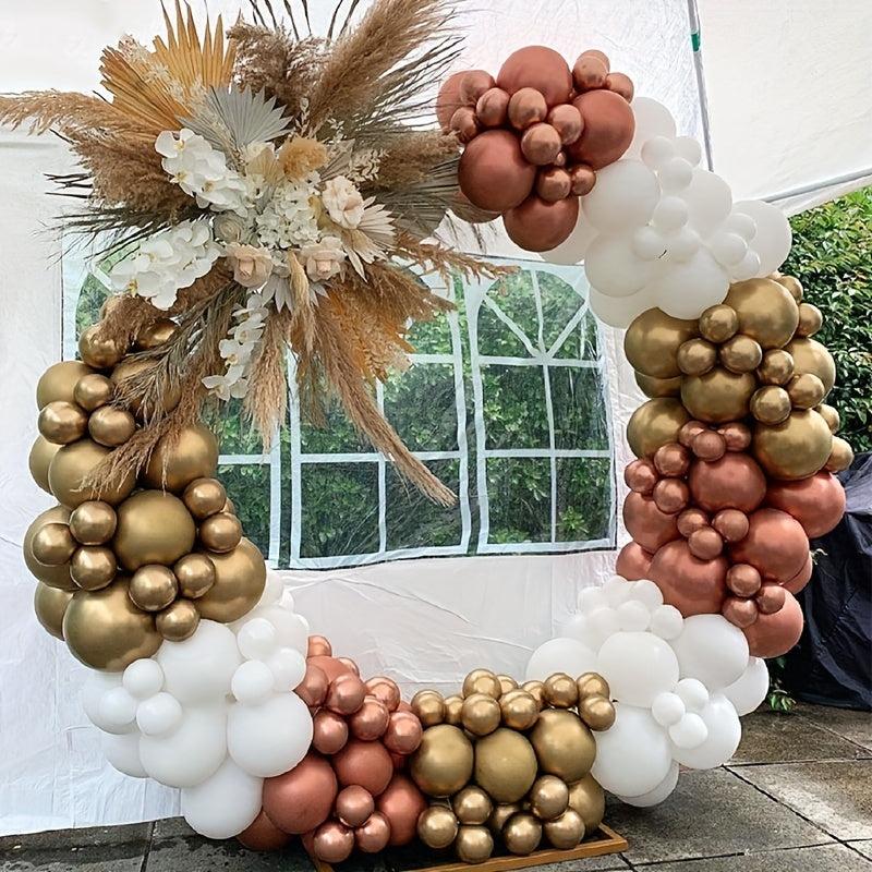 165 pcs Rose Golden Balloon Party Set - Party & Wedding Decoration