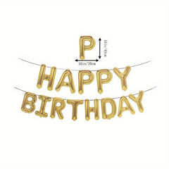 Birthday Party Balloon Set Love Star Aluminum Film Balloon Venue Layout