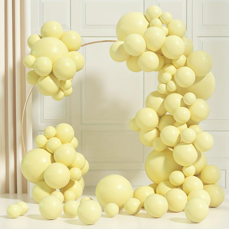Yellow Balloons Garland Kit 100pcs for Party Wedding Christmas