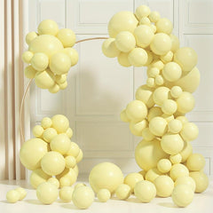 Yellow Balloons Garland Kit 100pcs for Party Wedding Christmas